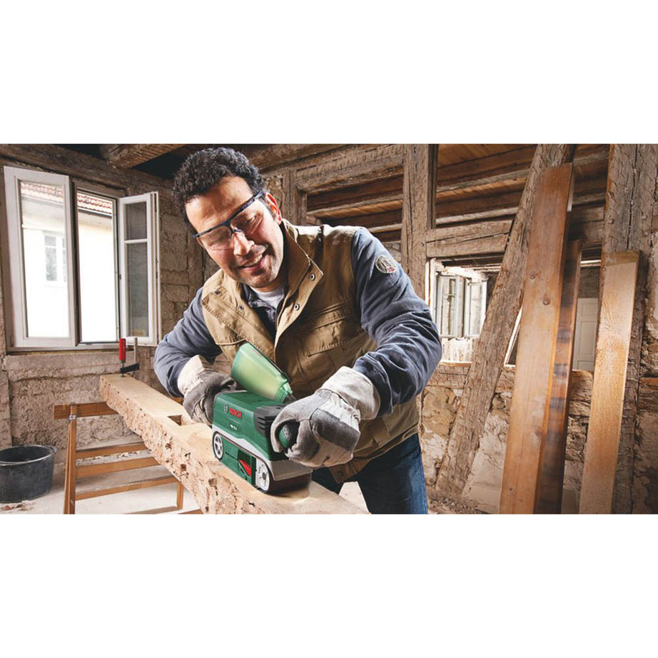 Bosch Belt Sander Electric PBS75A  Auxiliary Handle Woodwork Plastic Metal 710W - Image 5