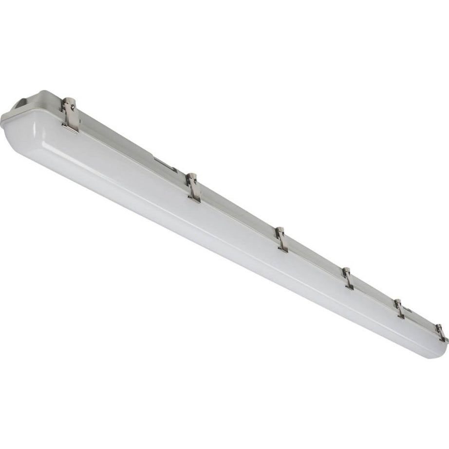 Knightsbridge LED Batten Light Single 5ft Variable White Microwave Sensor - Image 1