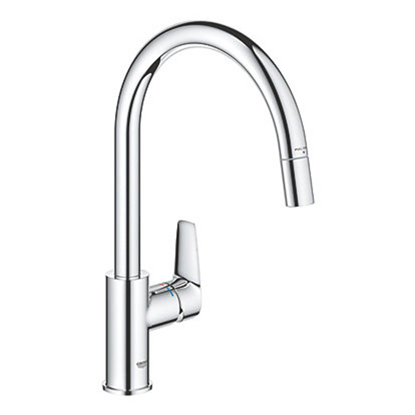 Grohe StartEdge 30553000 Single Lever Kitchen Sink Mixer Tap Chrome - Image 2