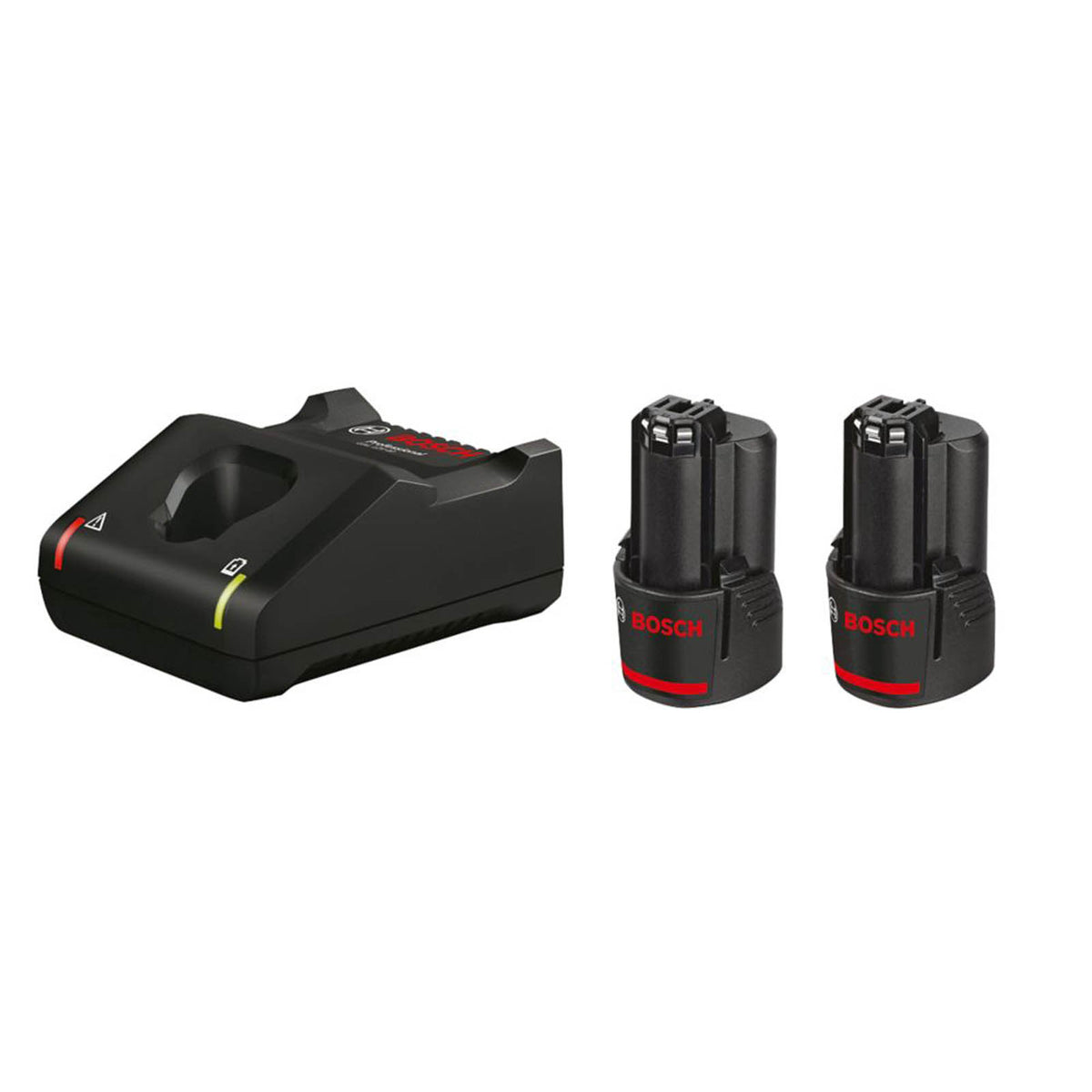 Bosch GAL12V 12V 2.0Ah Li-Ion Coolpack Battery & Charger Set - Image 2