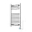 Electric Towel Rail Radiator Chrome Flat Pre-Filled Element 700 x 400mm 511BTU - Image 1