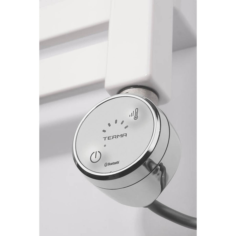 Terma Towel Rail Radiator Electric Smart Heating Element MOA Blue Chrome 600W - Image 3