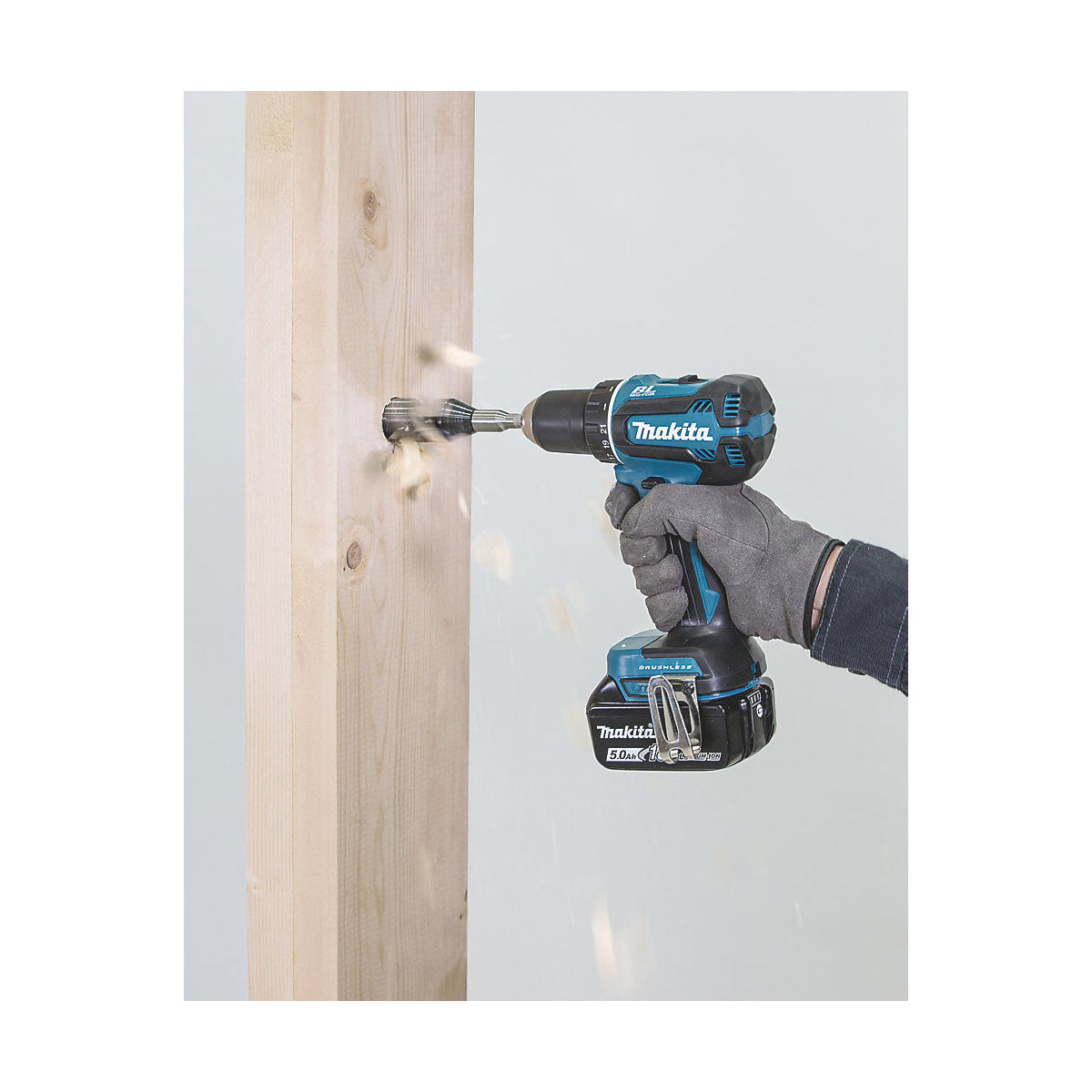 Makita Drill Driver Cordless 18V Li-Ion DF485Z Brushless Compact Body Only - Image 2