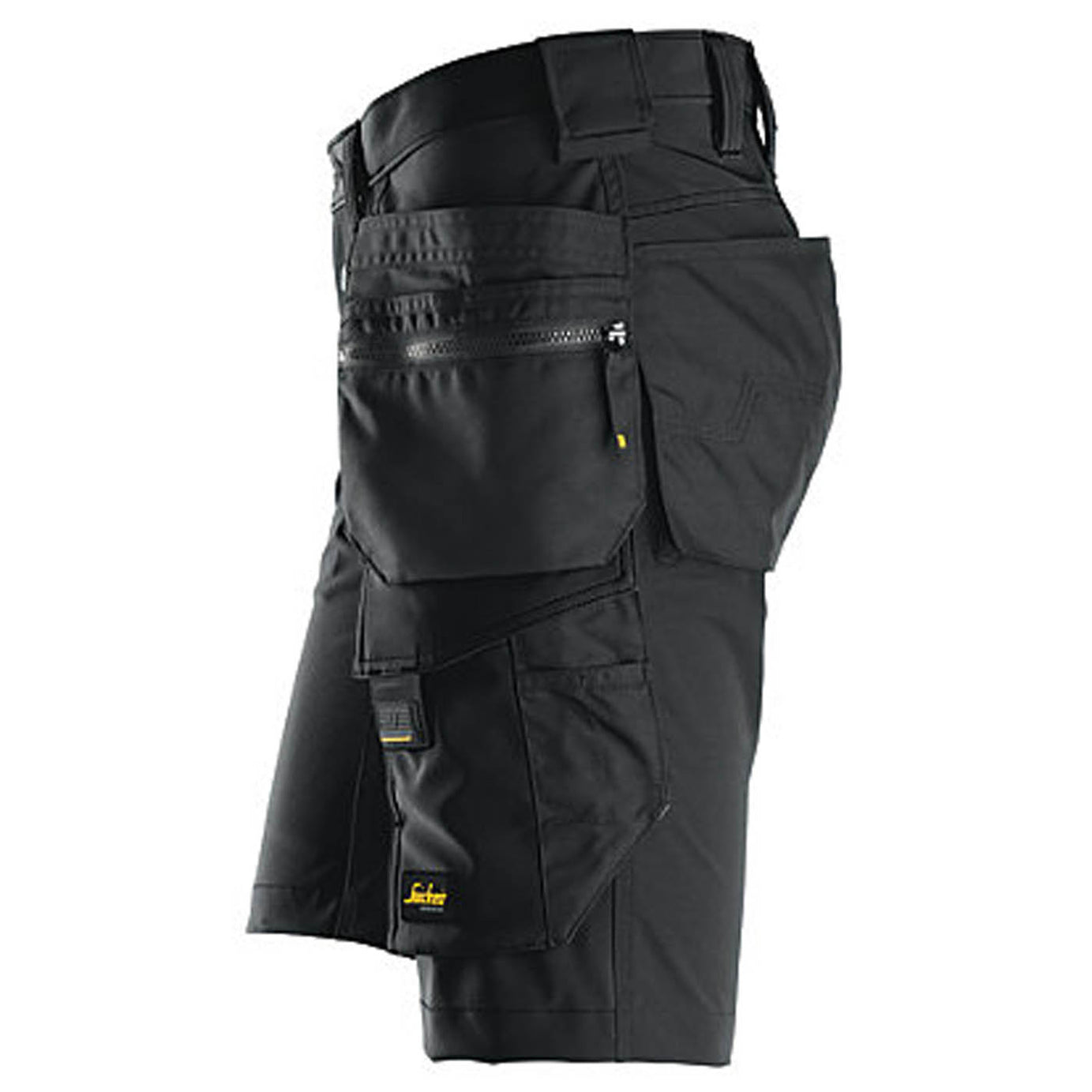 Snickers Work Shorts Mens Black Windproof Multi Pockets Stretch Cargo 33W - Image 5