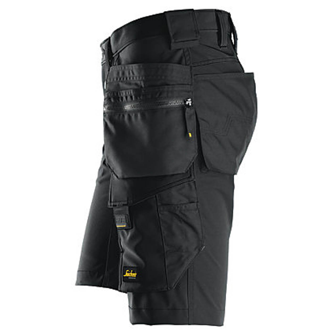 Snickers Work Shorts Mens Black Windproof Multi Pockets Stretch Cargo 33W - Image 5