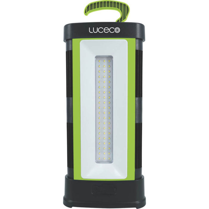 Luceco Worklight 3 LED Rechargeable Black Adjustable 360° Foldable Rotatable - Image 2