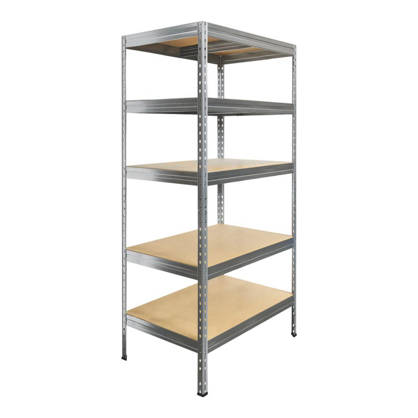 Garage Shelving Unit Heavy Duty 5 Tier Galvanised Steel Workshop Storage - Image 3