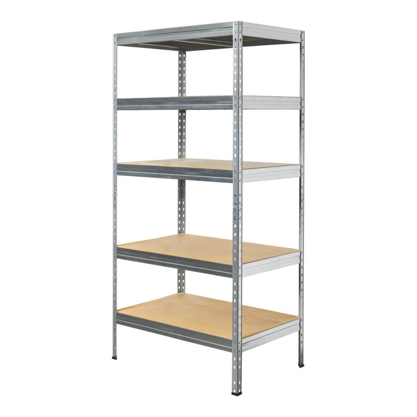 Garage Shelving Unit Heavy Duty 5 Tier Galvanised Steel Workshop Storage - Image 6