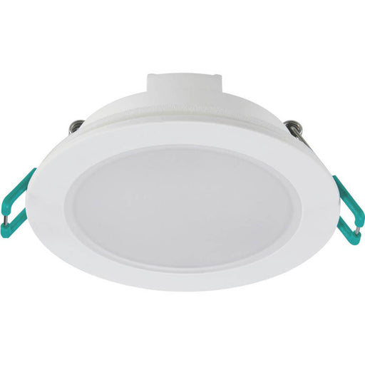 LED Spotlight Ceiling Downlights Fixed Recessed White Round IP65 420lm 10 Pack - Image 1