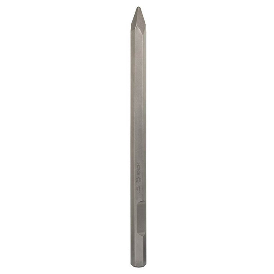 Bosch Point Chisel Hex Shank for Brick Concrete Demolition Drills 400mm - Image 1