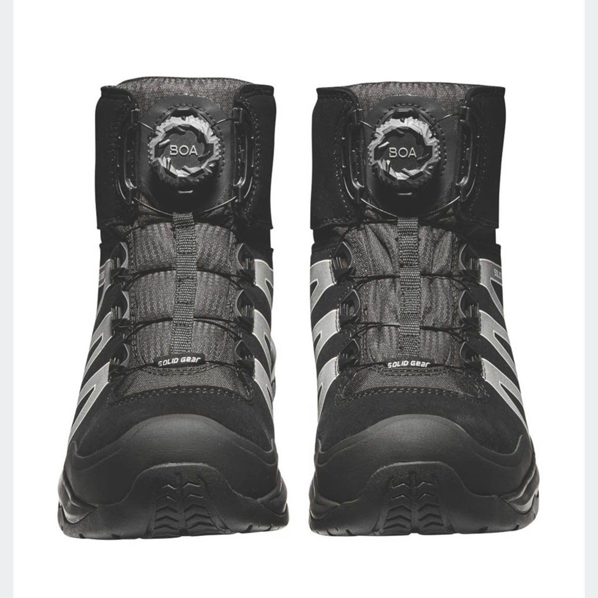 Solid Gear Safety Boots Composite Toe Cap Black Water Resistant Size 10 - Image 3