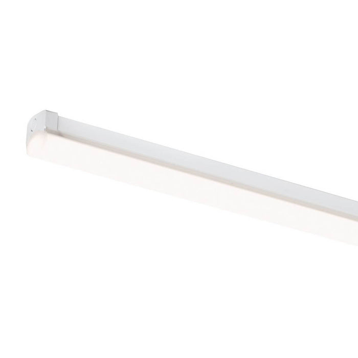 4lite Batten LED Light Single 4ft Variable White Polycarbonate White Slim - Image 2