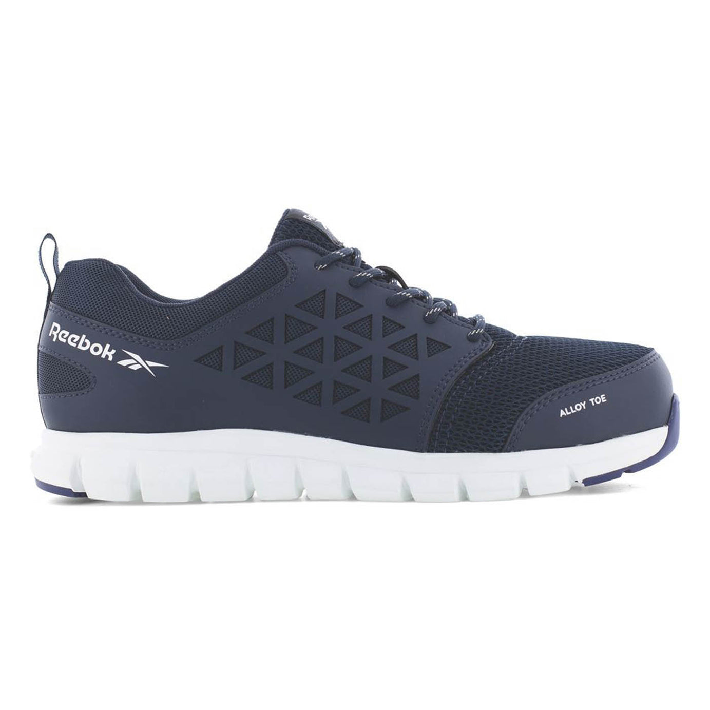 Reebok Safety Trainers Mens Wide Fit Navy Blue Work Boots Aluminium Toe Size 9 - Image 2