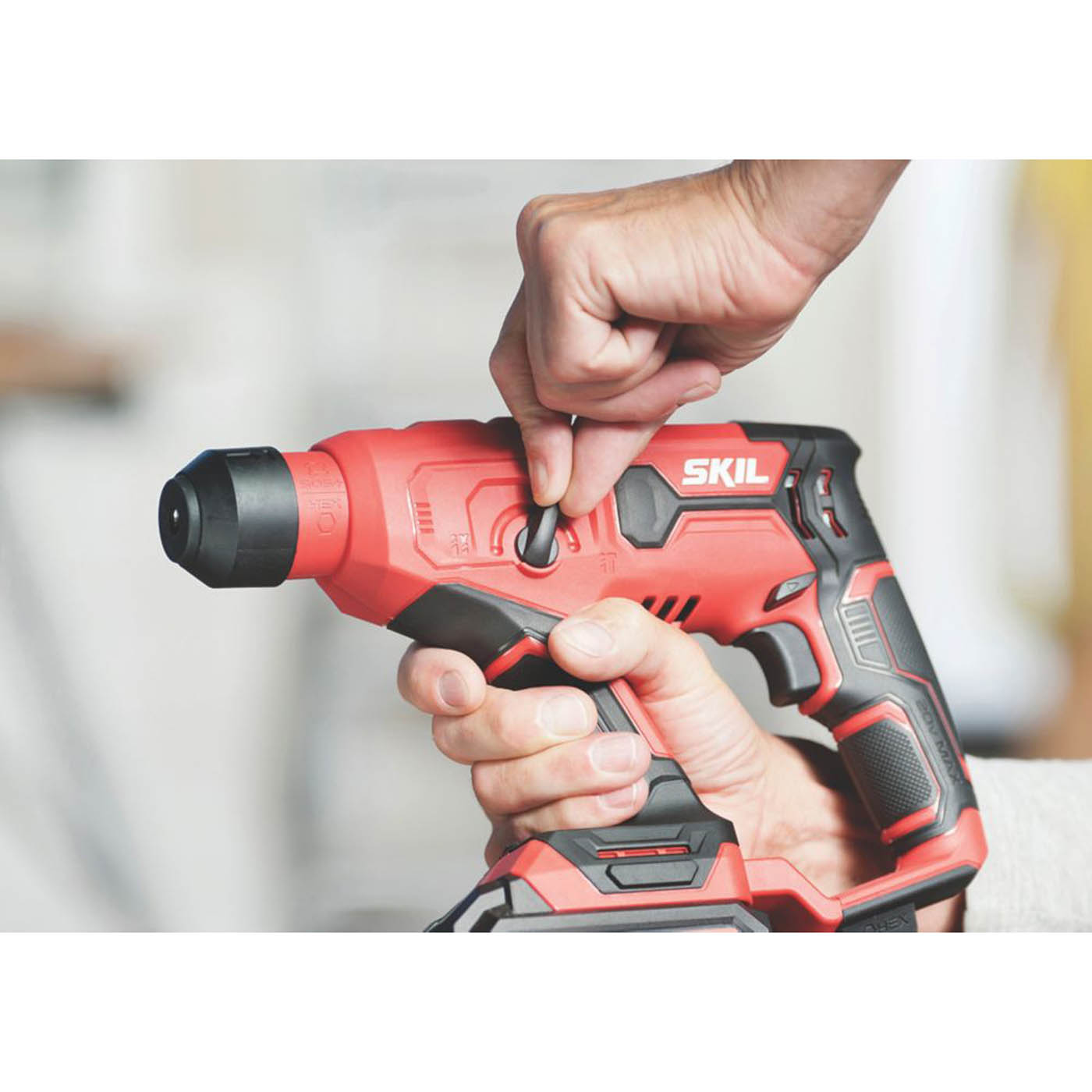 Skil SDS Drill Cordless 20V Li-Ion RH1E3810CA Variable Speed Compact Body Only - Image 3