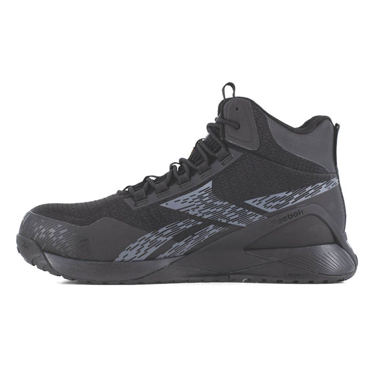 Reebok Safety Trainer Boots Mens Wide Fit Black Work Boots Composite Toe Size 9 - Image 3