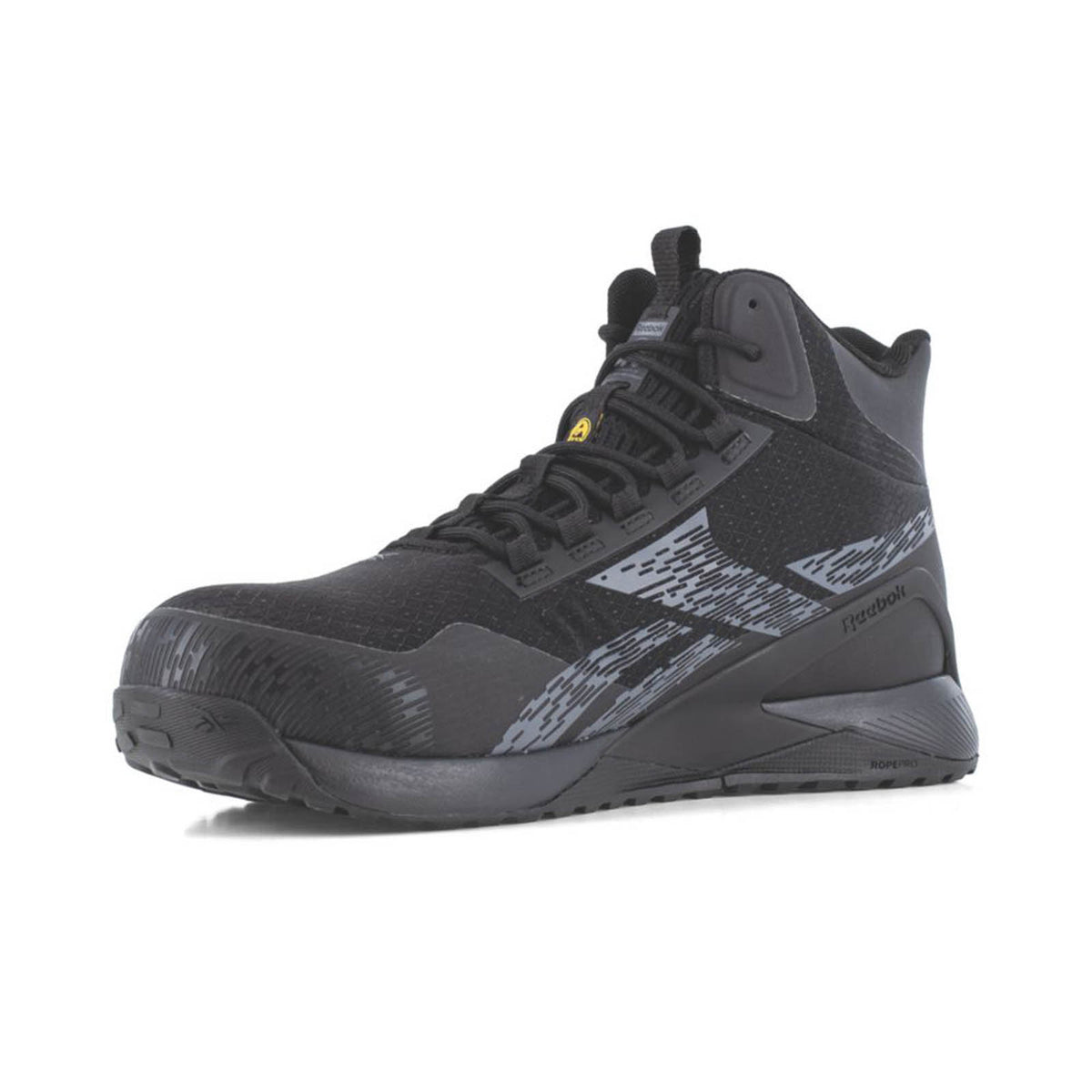 Reebok Safety Trainer Boots Mens Wide Fit Black Work Boots Composite Toe Size 9 - Image 5