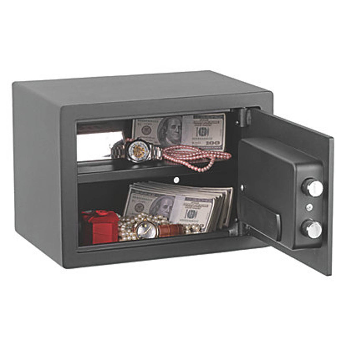 Smith & Locke Fingerprint Safe Steel Durable Wall Or Floor-Mounted 16Ltr - Image 4