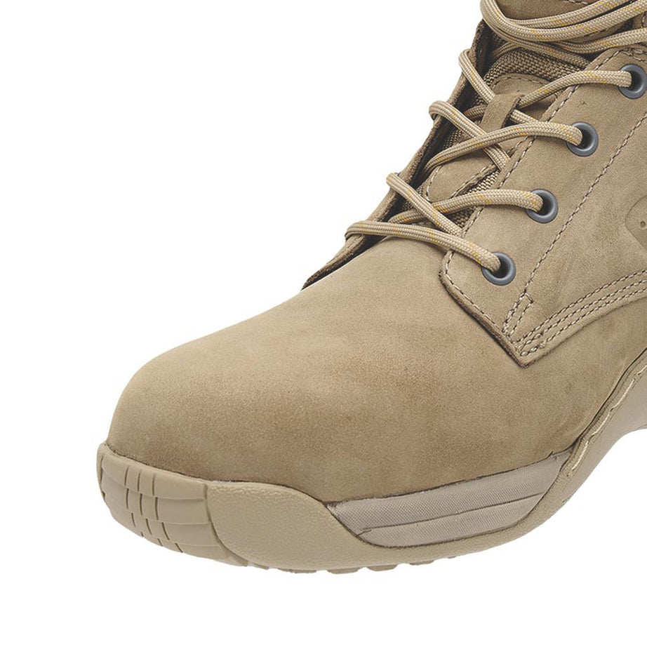 DeWalt Mens Safety Boots Stone Beige Steel Toe Flexible Lightweight Size 9 - Image 4