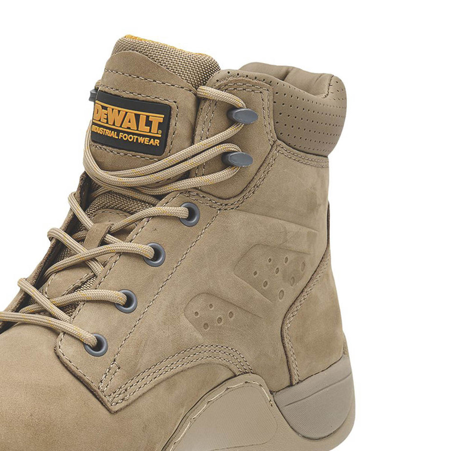 DeWalt Mens Safety Boots Stone Beige Steel Toe Flexible Lightweight Size 9 - Image 5