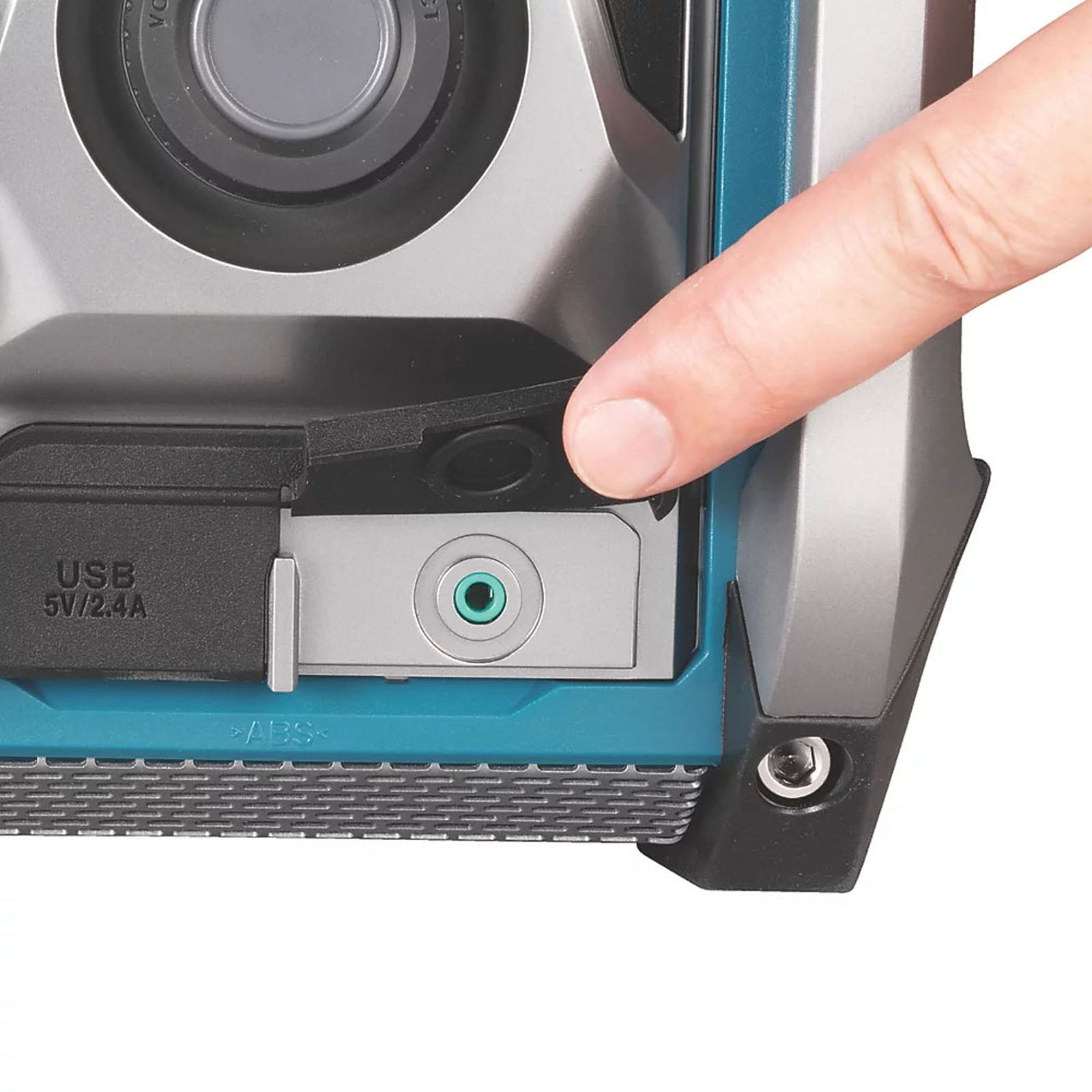 Makita Job Site Radio 12/18/40V 230V MR007GZ Bluetooth DAB+/FM IP65 Body Only - Image 4
