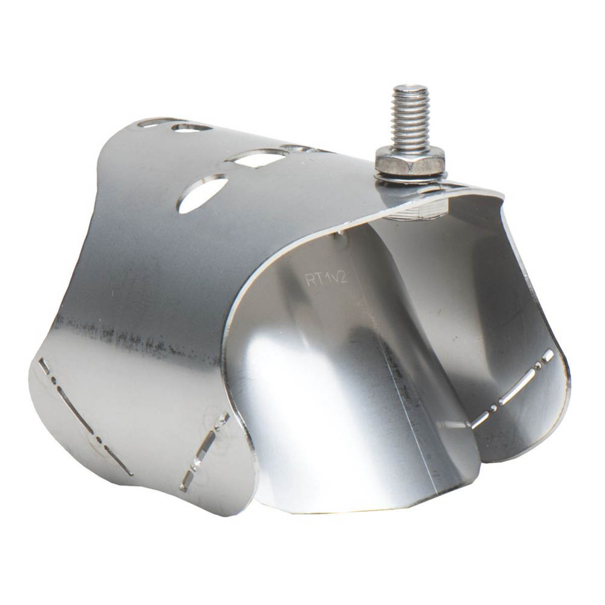 Broadfix Rat Drain Blocker Stopped Single Flap Stainless Steel 100mm (3.93") - Image 1