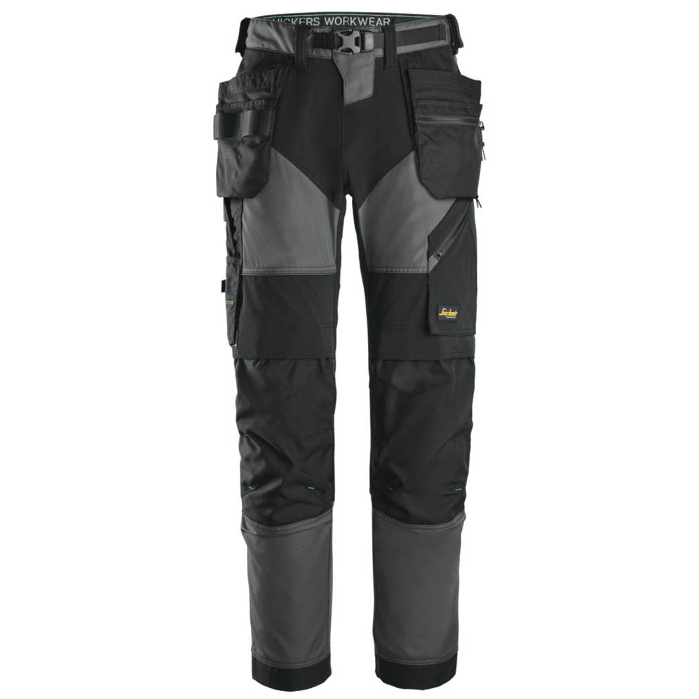 Snickers Work Trousers Mens Regular Fit Grey Stretch Multi Pockets Cargo 38W 30L - Image 1