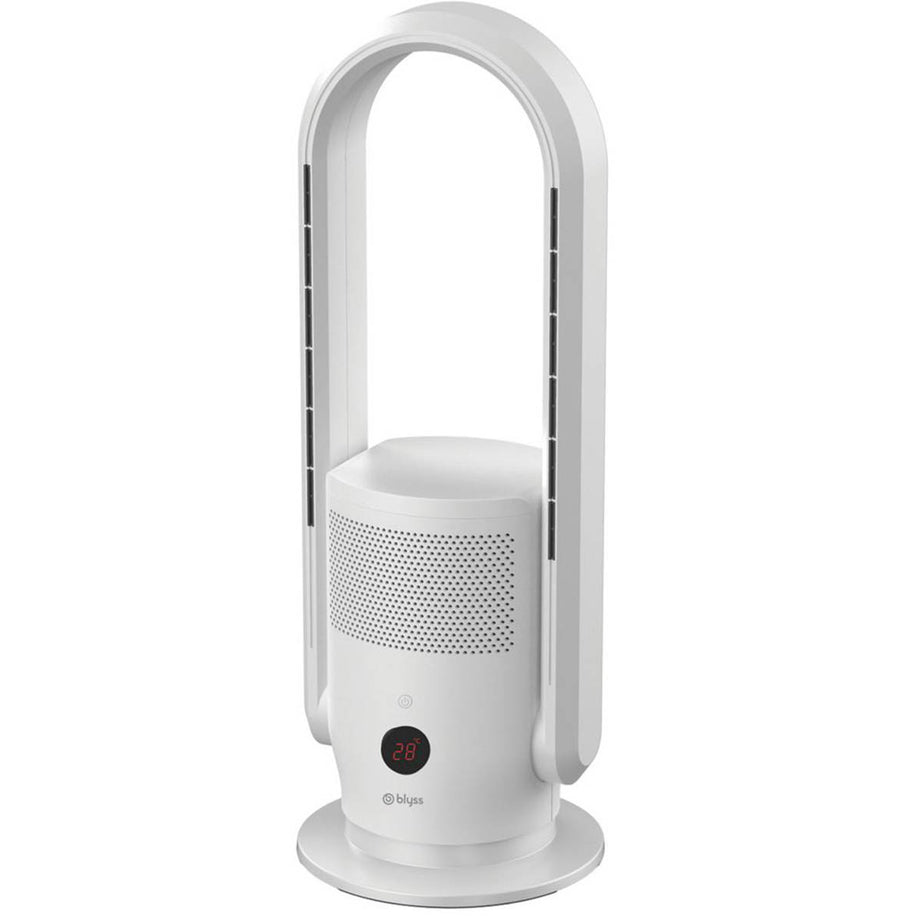 Blyss Tower Fan 3 in 1 Cooler Heater Purifier Freestanding Remote Control 70cm - Image 1
