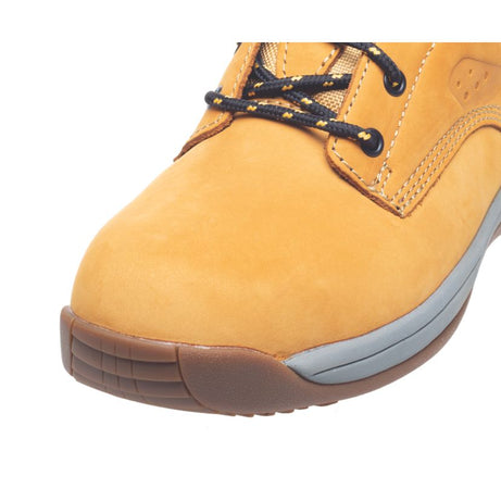 DeWalt Safety Boots Mens Wide Fit Honey Leather Work Shoes Steel Toe Size 9 - Image 6