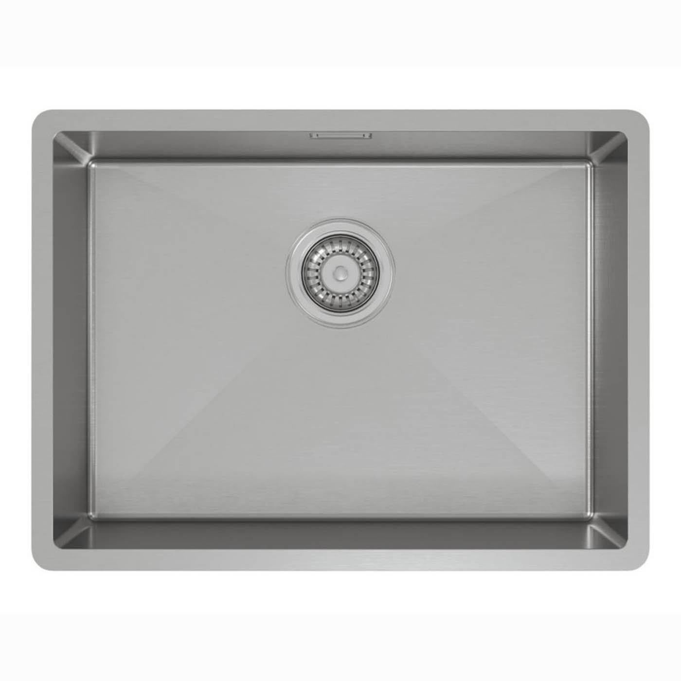 Carysil Kitchen Sink Stainless Steel SR1013 1 Bowl 590mm x 440mm - Image 2