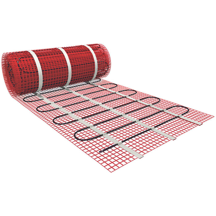 Electric Underfloor Heating Mat Warming For Tile Stone Ceramic Self Adhesive 7m² - Image 2