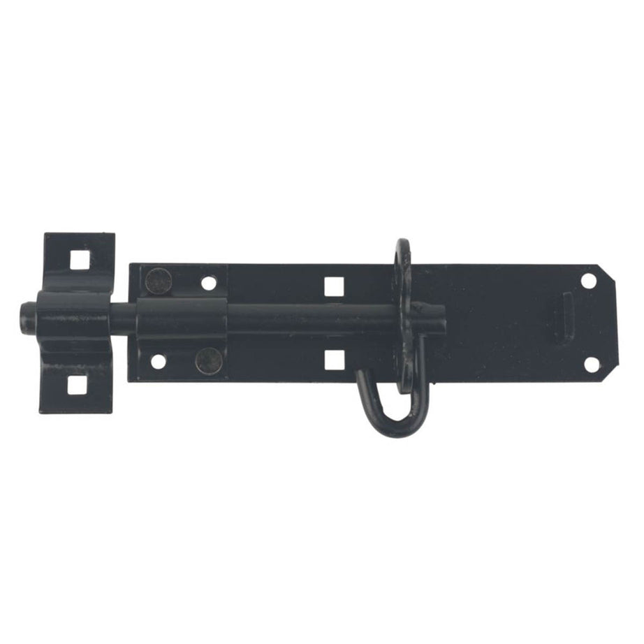 GateMate Ring Latch Side Gate Kit Matt Black Corrosion Rust Resistant 5 Pieces - Image 3