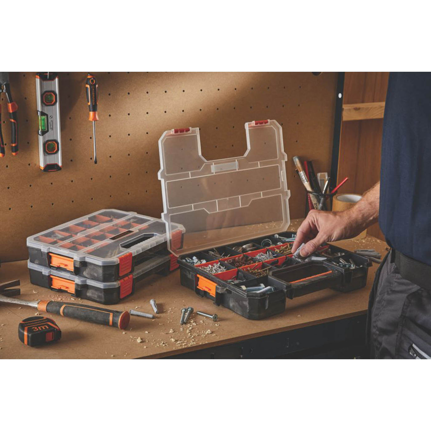 Magnusson  Compartment Organiser Case 3 Piece Set - Image 5