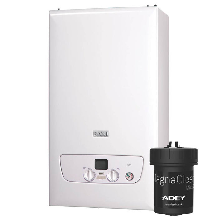 Baxi Combi Boiler Gas  825 White Lightweight Frost Protection Compact 20kW - Image 1