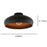 Ceiling Light Black Copper Retro Metal Round Shade Compact For Low Ceilings 40cm - Image 3