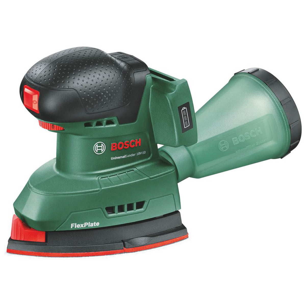 Bosch Detail Sander Cordless 18V Li-Ion UniversalSander18V-10 Compact Body Only - Image 5