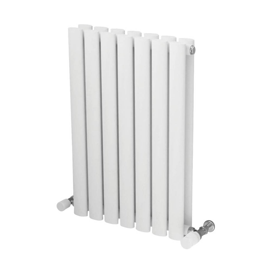 Ximax Designer Radiator Steel White Double Panel Vertical Modern 600 x 410mm - Image 1