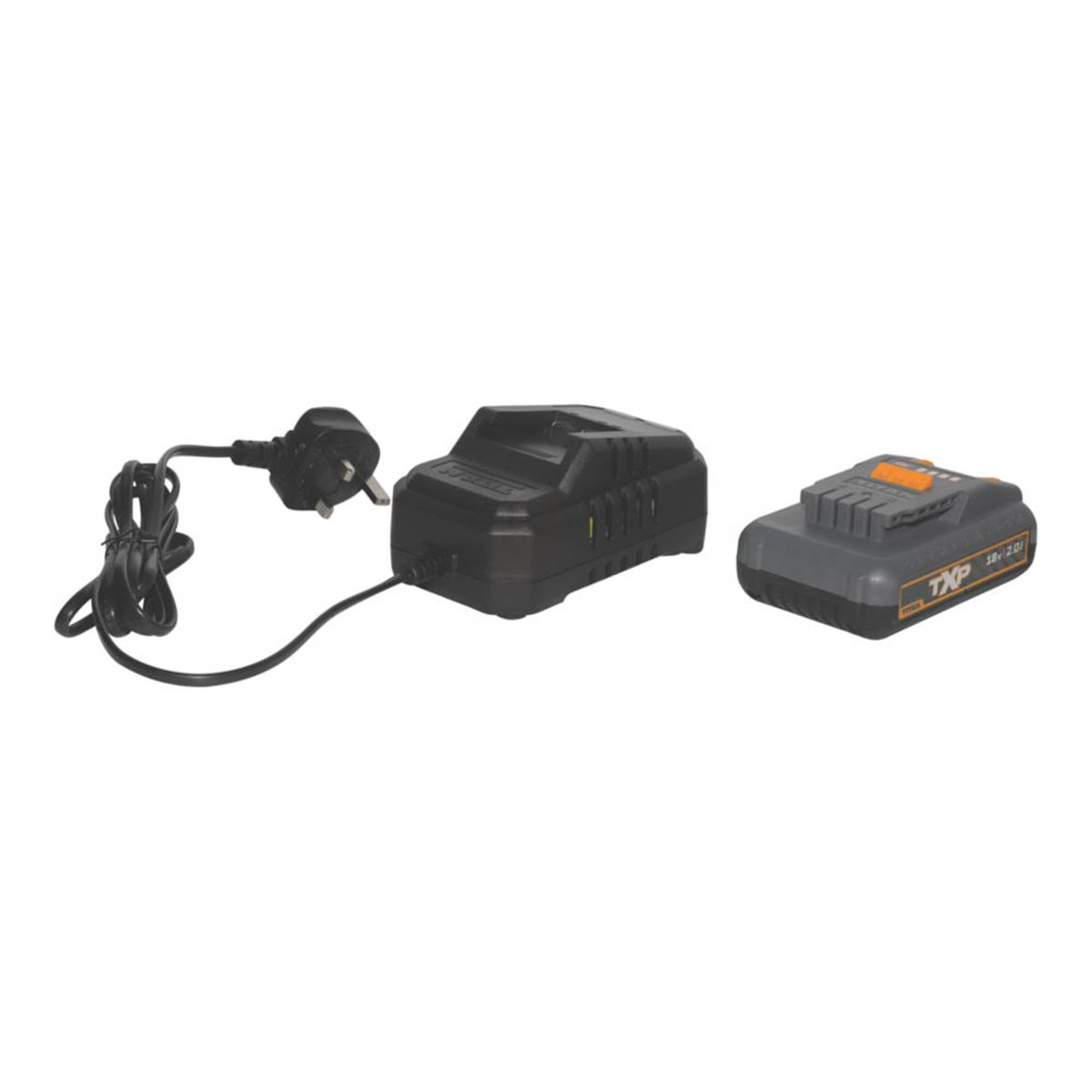 Titan Combi Drill Cordless 18V 2x2.0Ah Li-Ion TTI1257COM Soft Grip Compact - Image 4