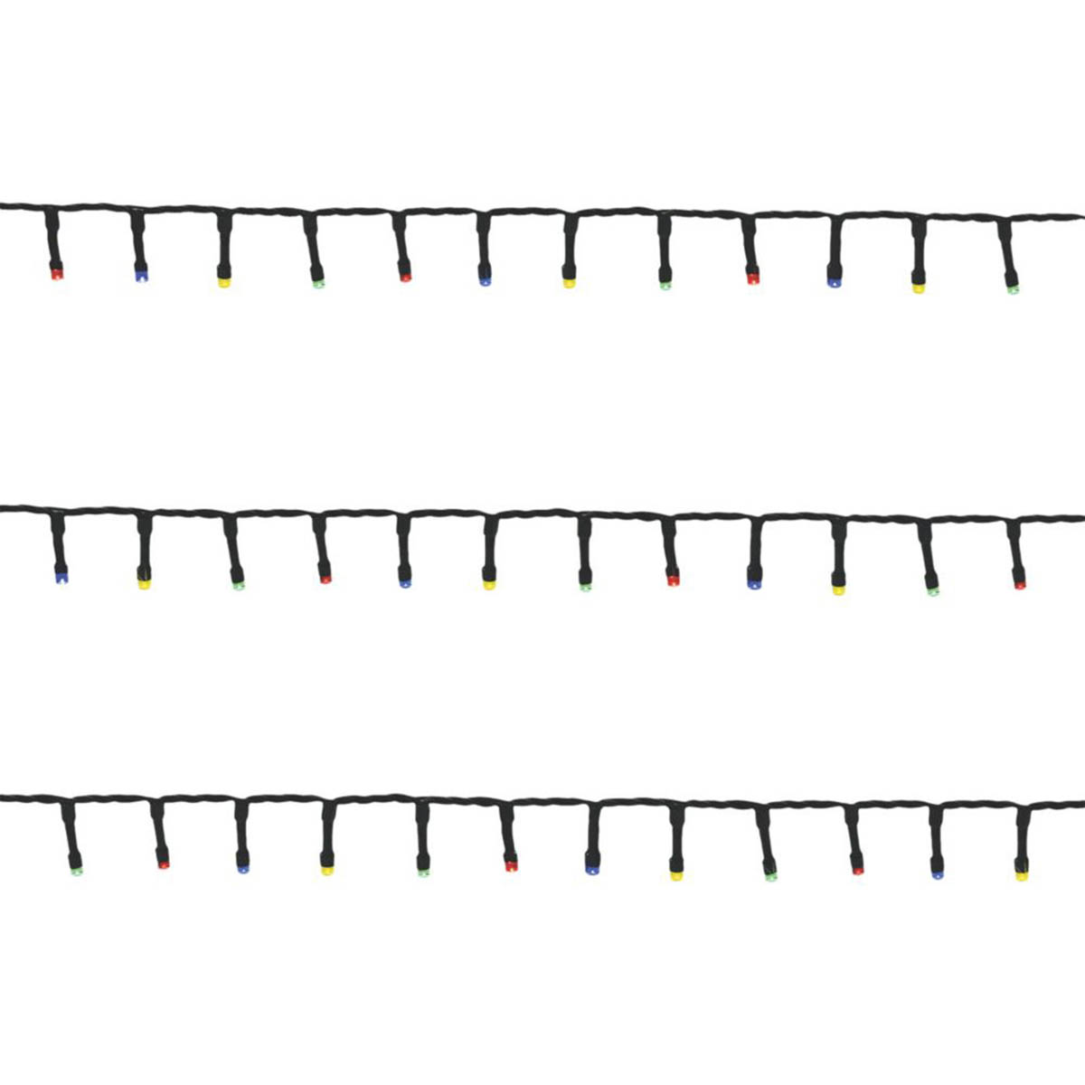 296 LED Christmas String Lights 1500 Multicolour Timer Indoor  IP44 Home - Image 2