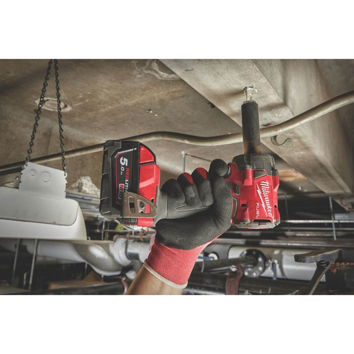 Milwaukee Impact Wrench Cordless M18FIW2F38-0XFUEL Brushless 18V Body Only. - Image 3