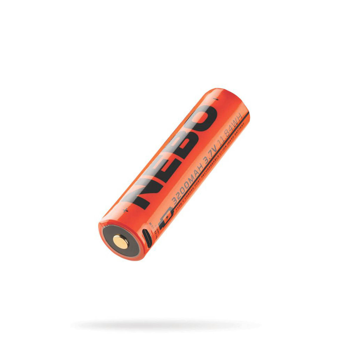 Nebo NEB-BAT-0008-G Rechargeable 18650 3.7V Li-Ion Battery - Image 1