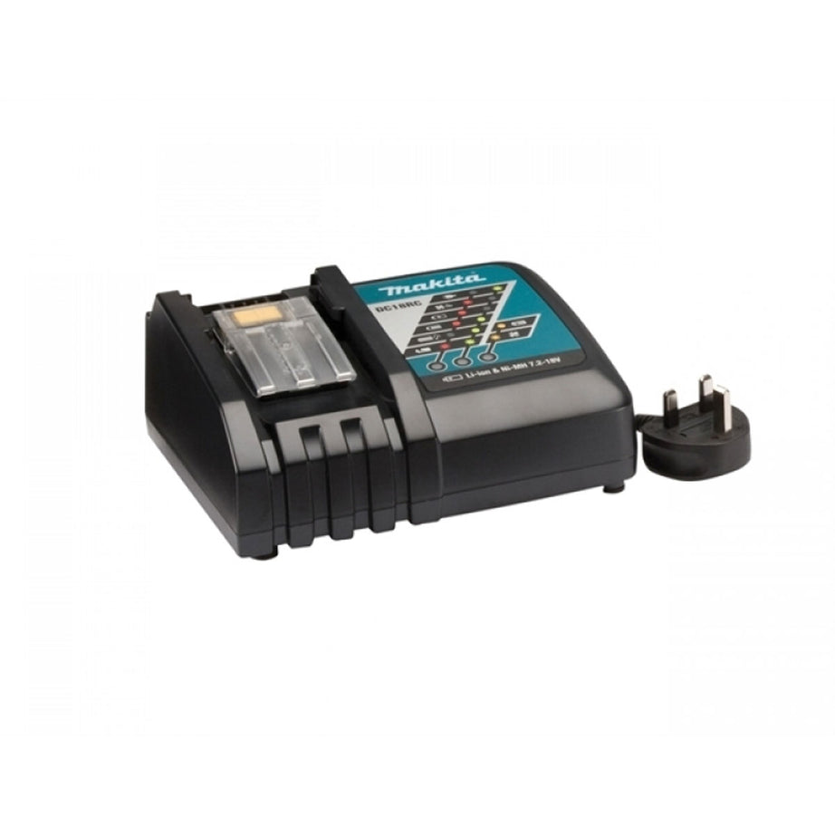 Makita Battery Charger DC18RC 18V Li-Ion Fast Charger 7.2 / 14.4 / 18V - Image 2