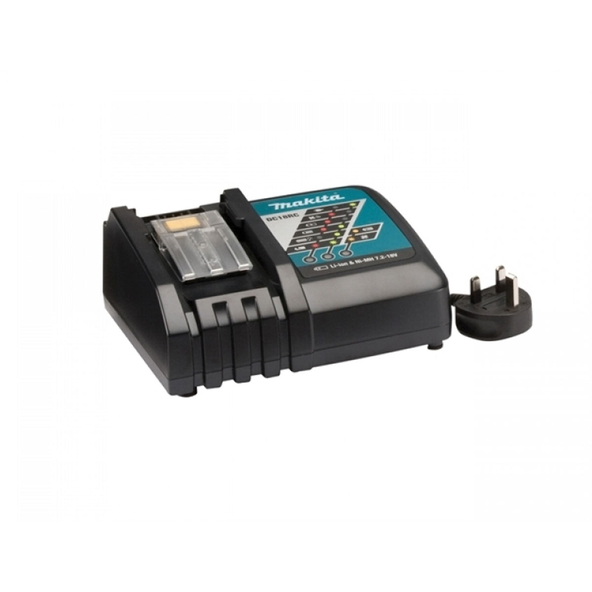 Makita Battery Charger DC18RC 18V Li-Ion Fast Charger 7.2 / 14.4 / 18V - Image 2