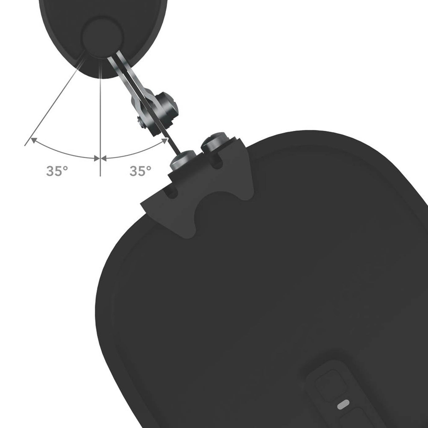 AVF Speaker Mount Holder Black Swivel Tilt Adjustable Wall Mounted for Sonos - Image 4