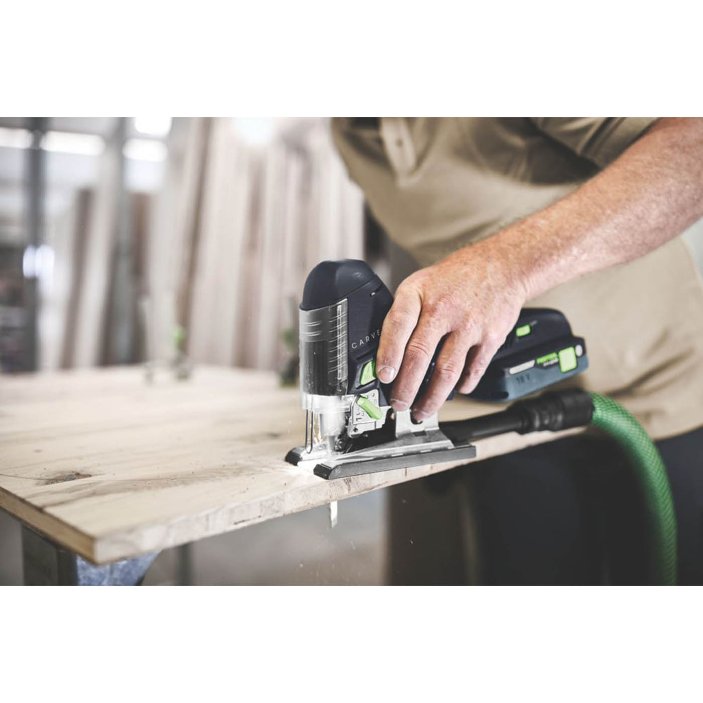 Festool Jigsaw 18V Cordless PSC420 Brushless Variable Speed Soft Grip Body Only - Image 3