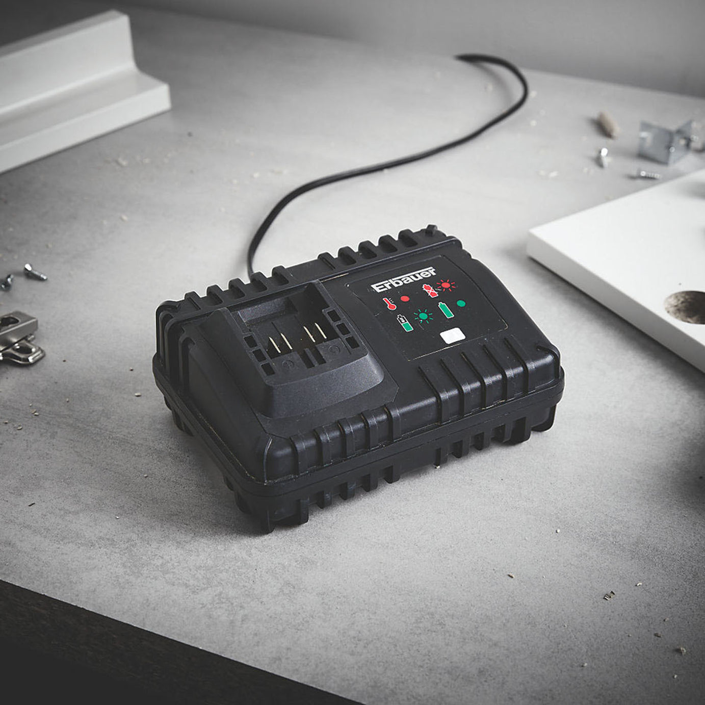 Erbauer Fast Charger EBFC12-Li Compatible With Erbauer EXT 12V Tools 240 V - Image 2
