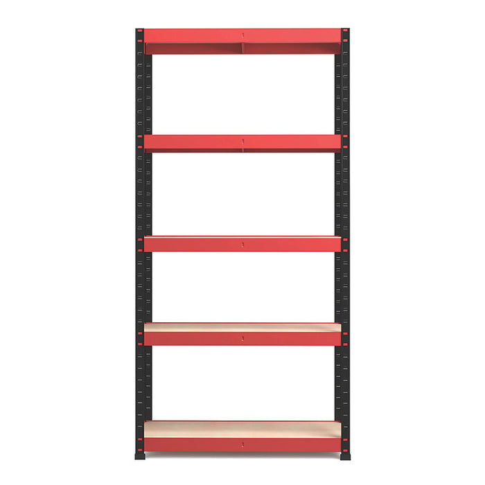 Shelving Unit 5 Tier Heavy Duty Storage Shelves Racking Indoor (H)180x(W)90cm - Image 3