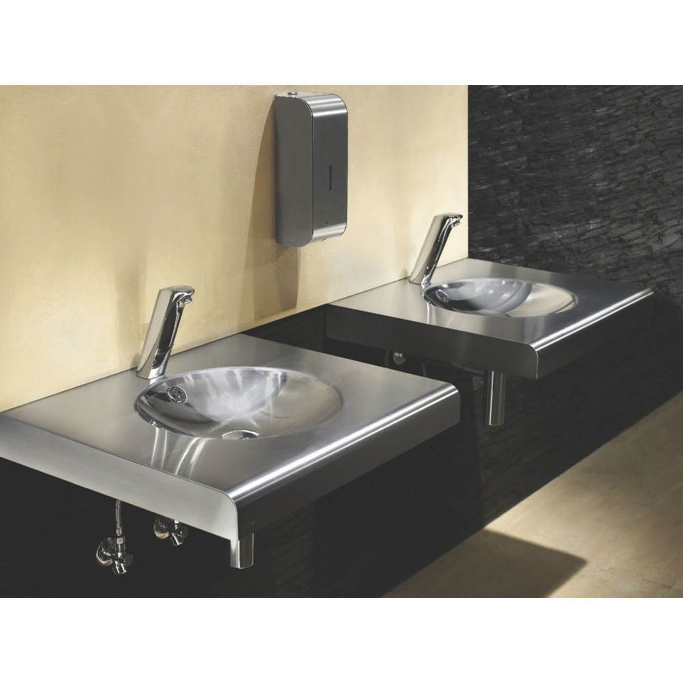 Franke Protronic-S Touch-Free Battery Powered Bathroom Basin Mixer Tap Chrome - Image 2