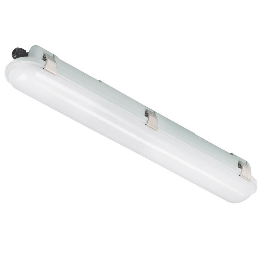 Brackenheath  Single 2ft LED Non-Corrosive Batten 27W 3240lm 100-240V - Image 1