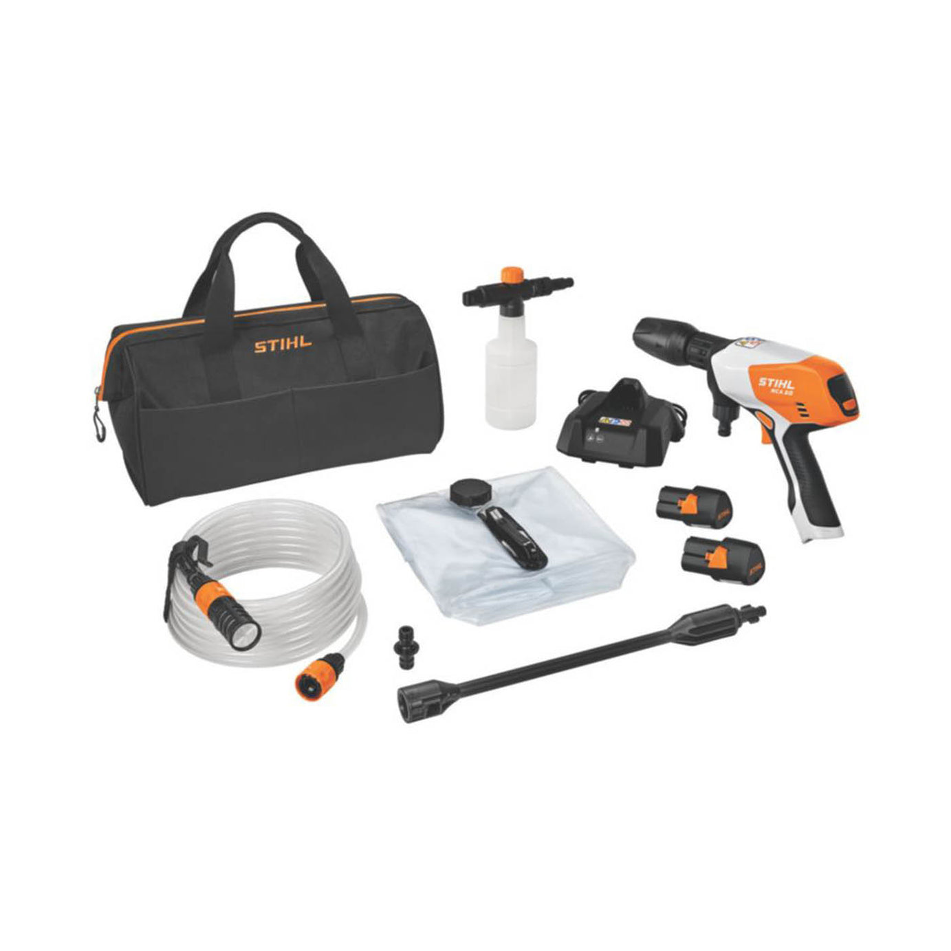 STIHL Pressure Washer RCA 20 Compact Cordless 24bar 10.8V 2 x 28Wh Li-Ion - Image 1
