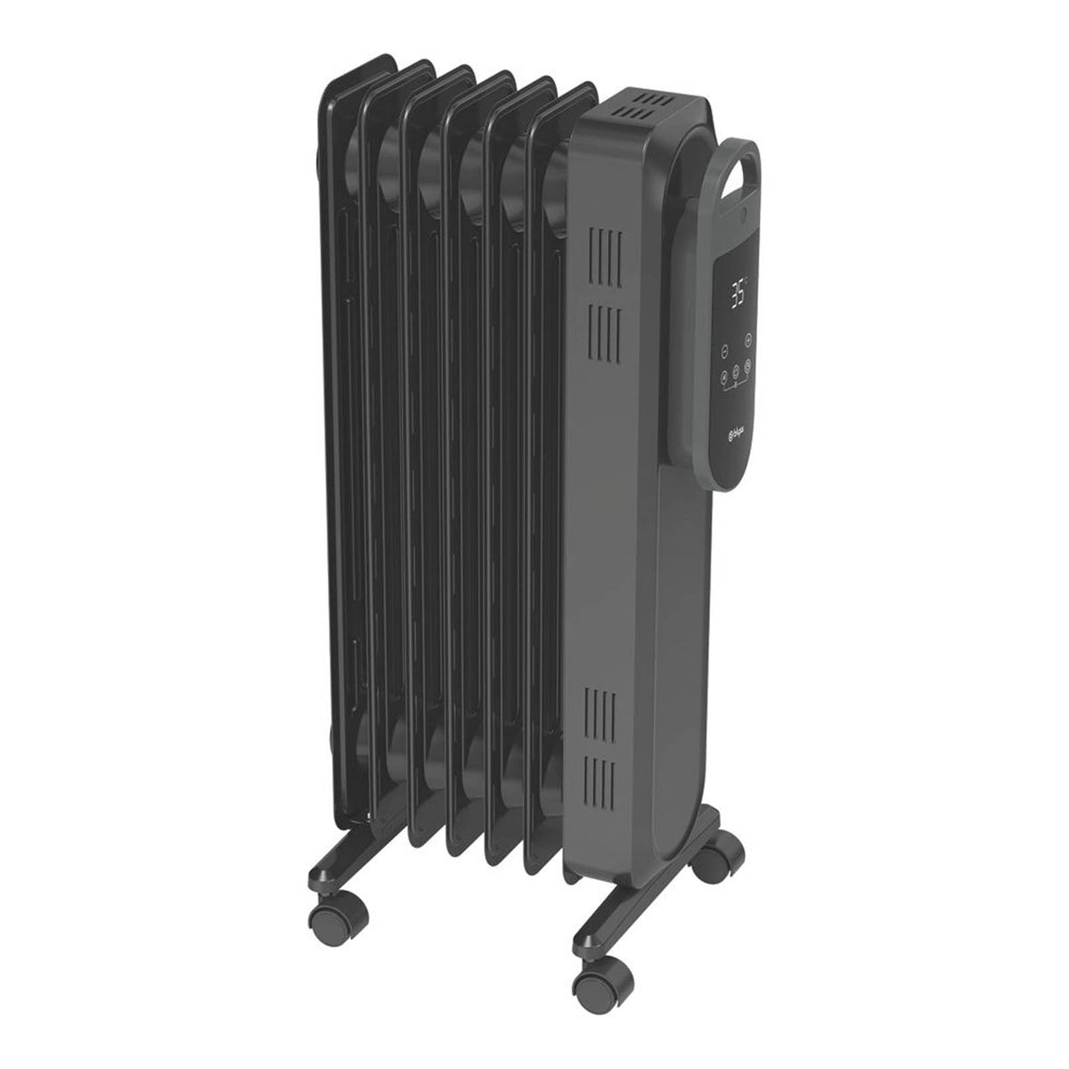 Blyss  1500W Electric Portable Oil-filled Radiator Black - Image 1